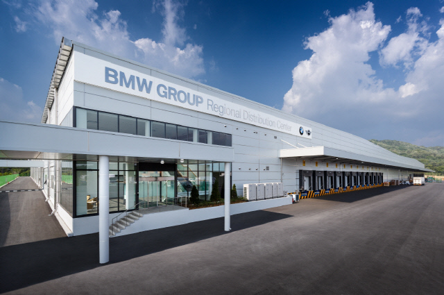 경기 안성에 위치한 BMW 그룹 코리아 안성 부품물류센터 외관. BMW 그룹 코리아 제공